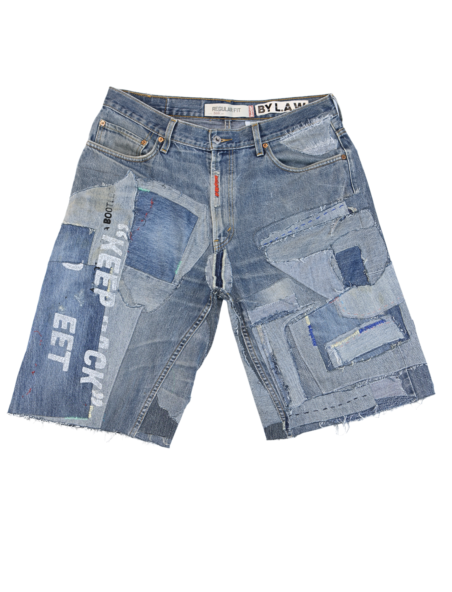 Patchwork Shorts #004 Sz 34