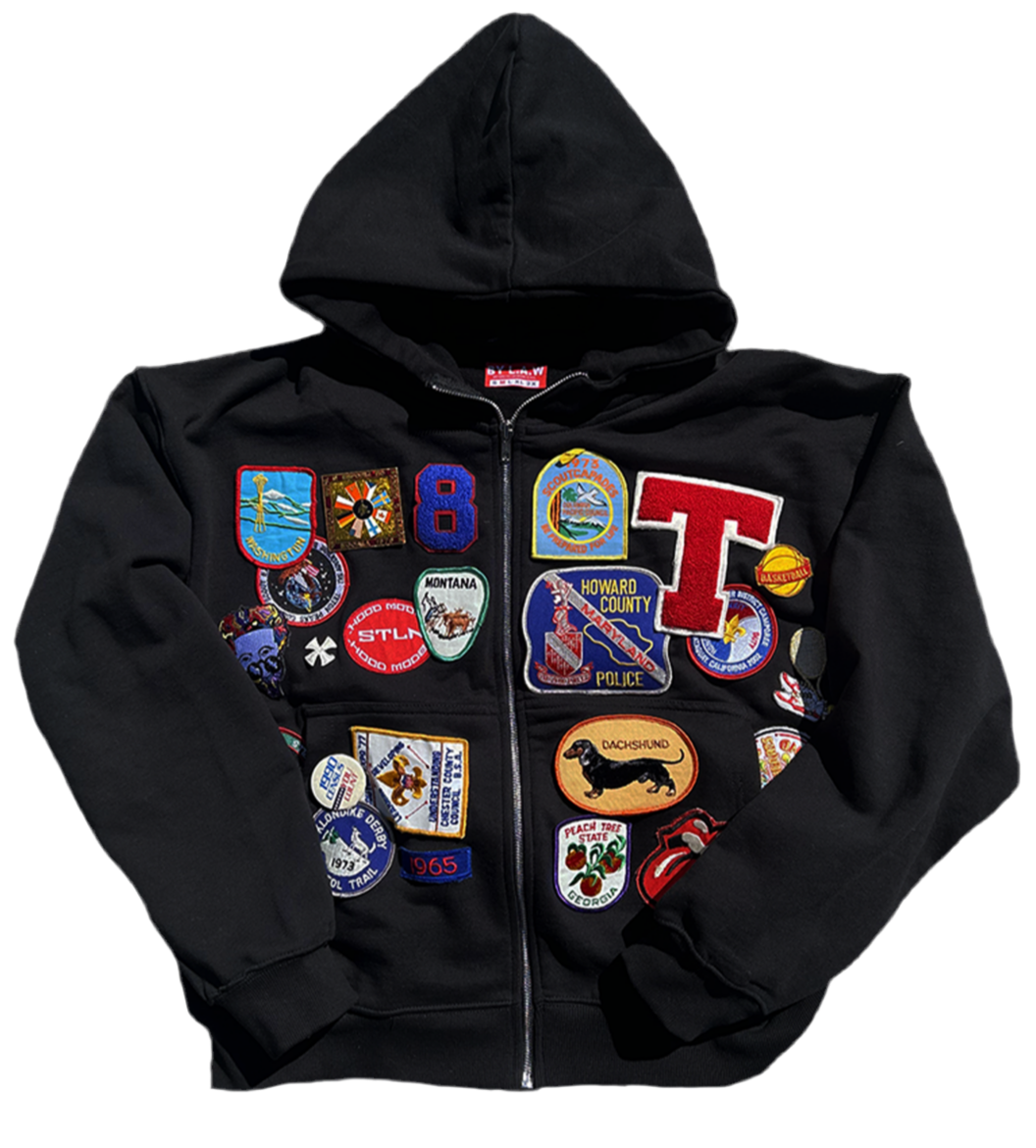 Make Your Custom Patchwork Hoodie